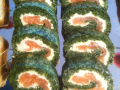 Spinat-Lachs-Rolle